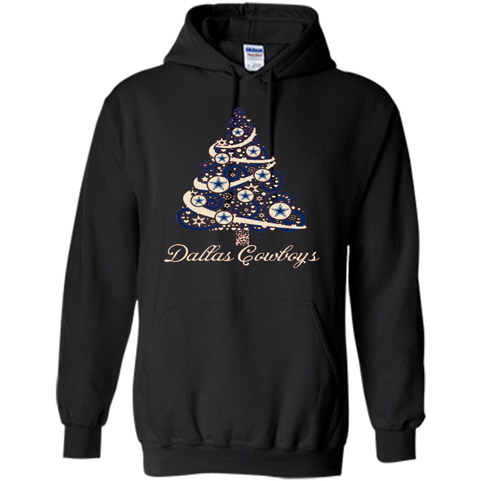 Dallas Cowboys NFL Football Team Logo Christmas Tree T-Shirt - Hoodie