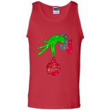 GRINCH HAND HOLDING BALTIMORE ORIOLES GLITTER CHRISTMAS PINGPONG