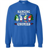 Christmas Garden Gnome Hanging With My Gnomies Shirt Sweater - Sweatshirt