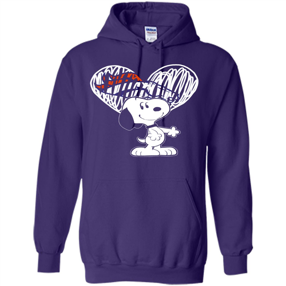 I LOVE DENVER BRONCOS SNOOPY IN MY HEART NFL