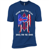 Buffalo Bills - Stand for the flag, kneel for the cross