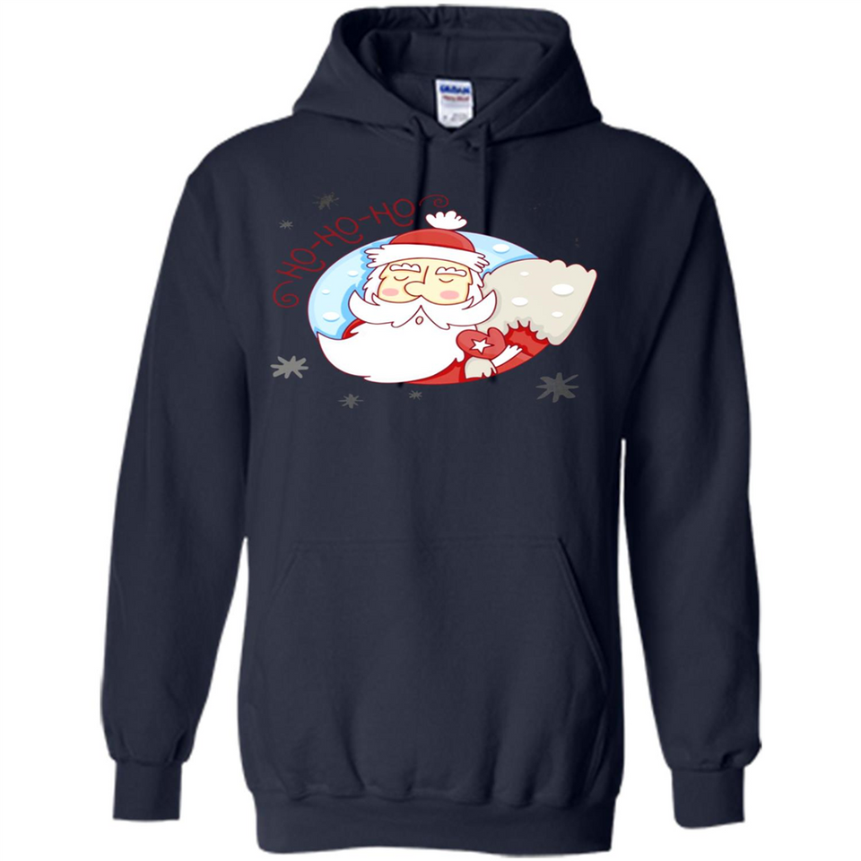 Cute Santa Claus Ho Ho Ho - Hoodie