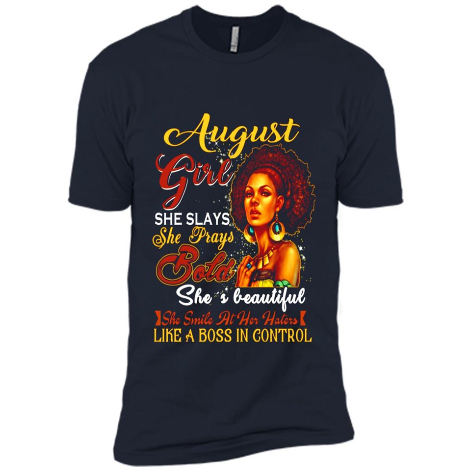 August Girl She Slays She Prays Beautiful Birthday PINGPONG