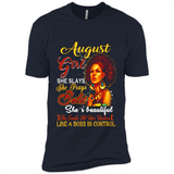 August Girl She Slays She Prays Beautiful Birthday PINGPONG