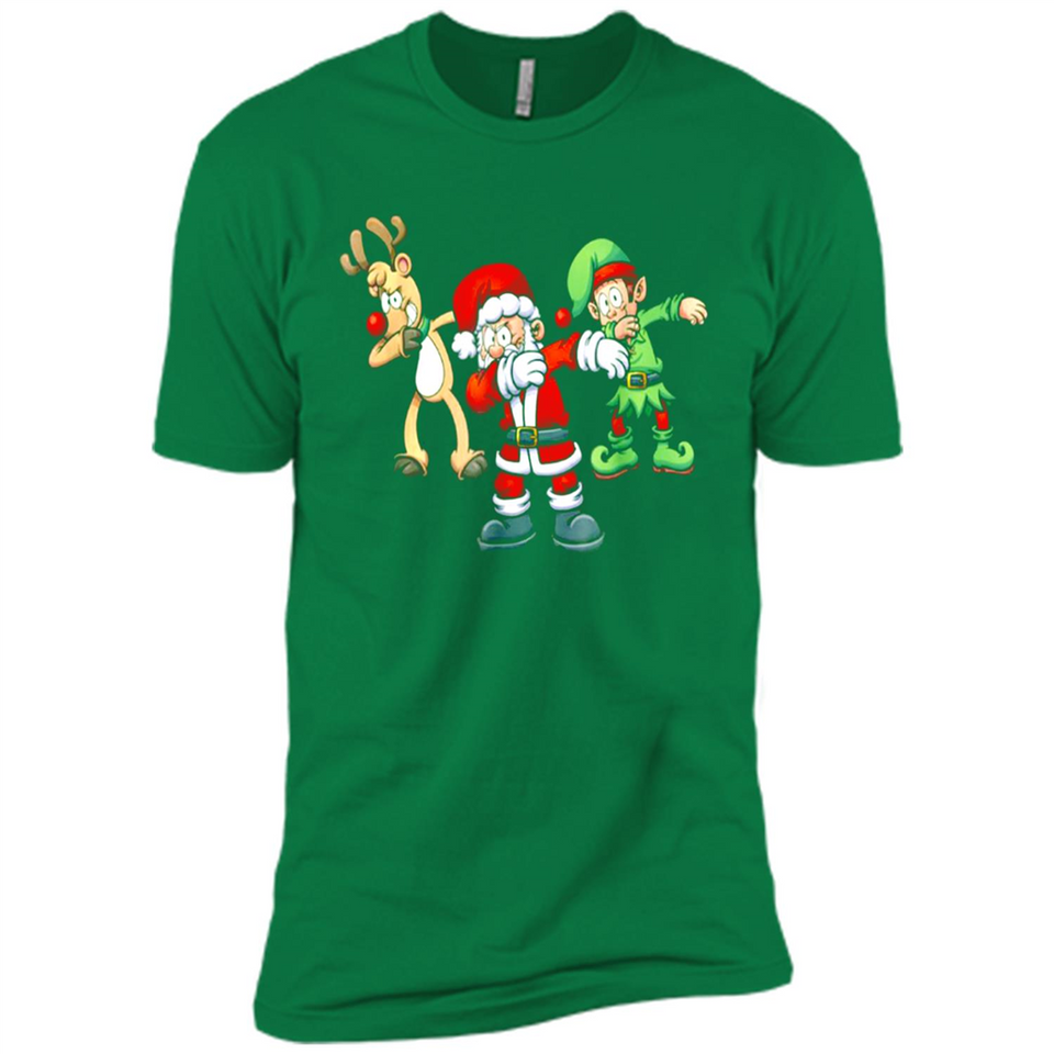 Dabbing Santa - Premium Short Sleeve T-Shirt