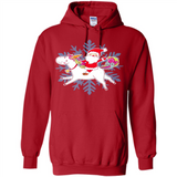 Unicorn And Santa Christmas 1 - Hoodie