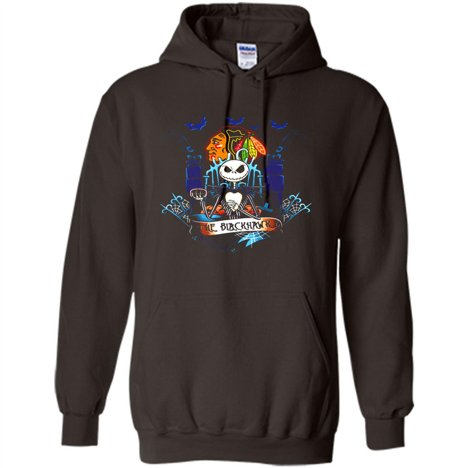 Chicago Blackhawks Halloween The Nightmare Before Christmas - Hoodie