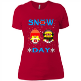 Snow Day Shirt For Cincinnati Bengals Vs Minion Fans pingpong