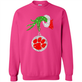Amazing tee Clemson Tigers Glitter Grinch Monogram Ornament Christmas Gift - Sao chép - Sweatshirt