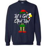 Let's Get Elfed Up Drinking Beer Christmas PINGPONG