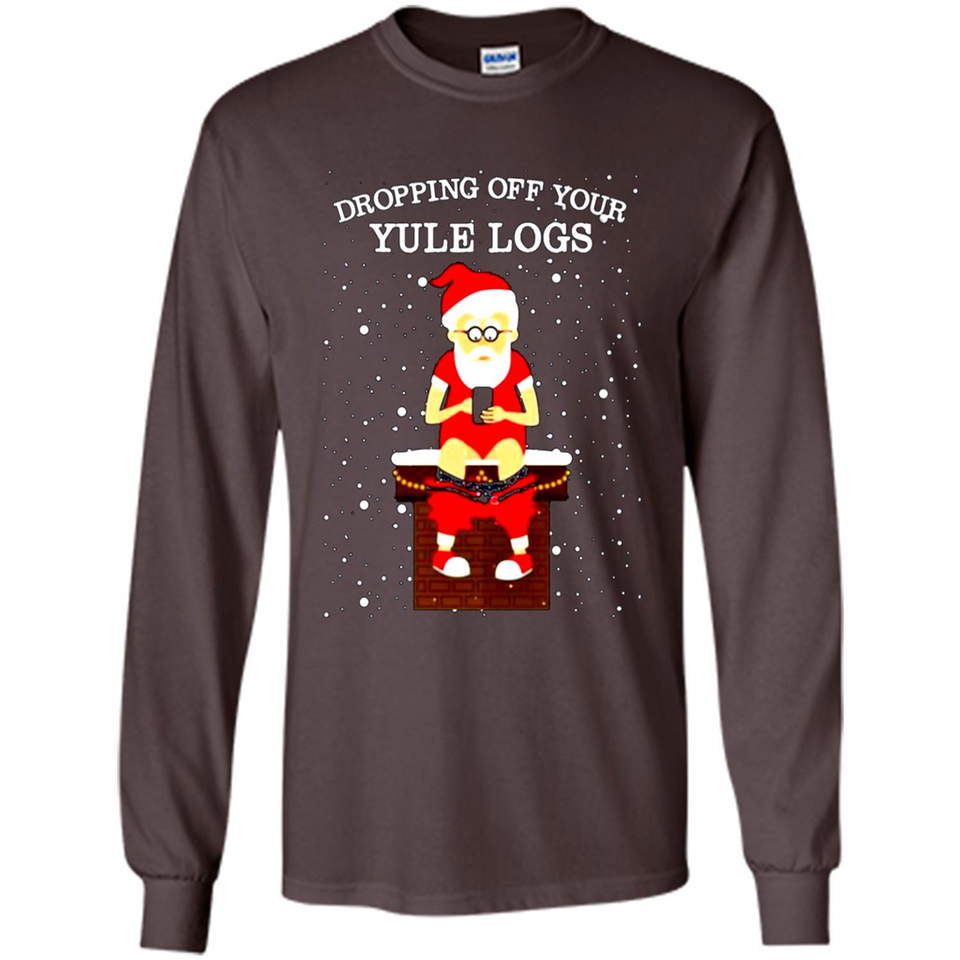 Santa Dropping Off Your Yule Logs