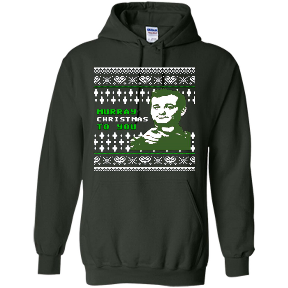Murray Christmas to you ugly sweatshirt PINGPONG