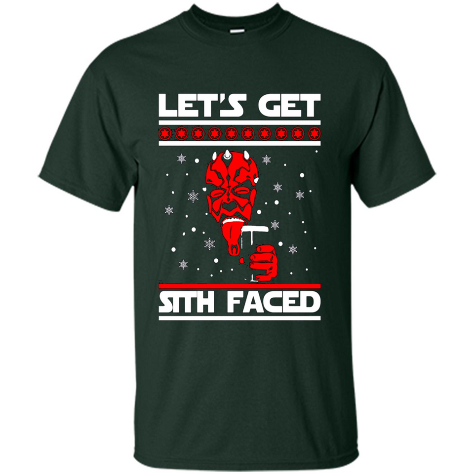 Let’s get sith faced Christmas sweatshirt PINGPONG