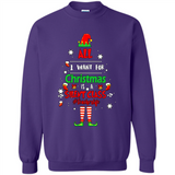 Teacher Sweashirt - All I Want For Christmas is Silent Class