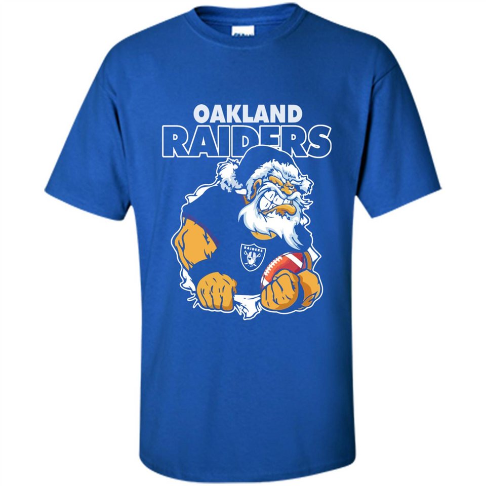 Grumpy Santa Claus Oakland Raiders Football Team PINGPONG