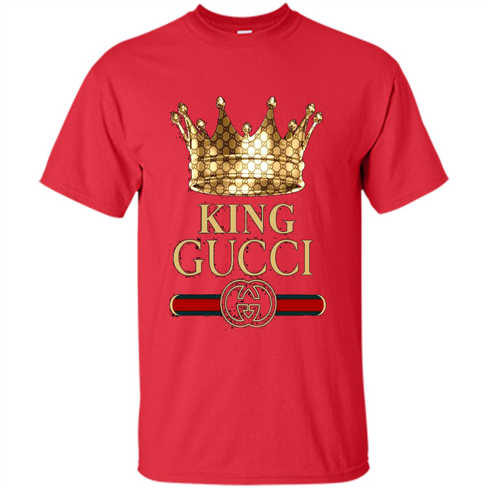 Cover your body with amazing King Crown Gucci Logo Black PING PONG