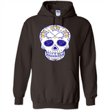 St. Louis Blues Hockey Sugar Skull Day of the Dead