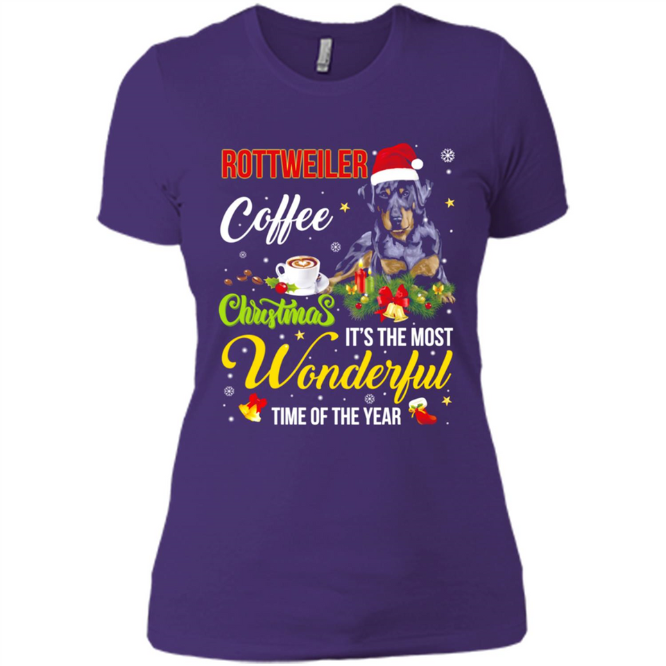 Rottweiler Coffee Wonderful Christmas