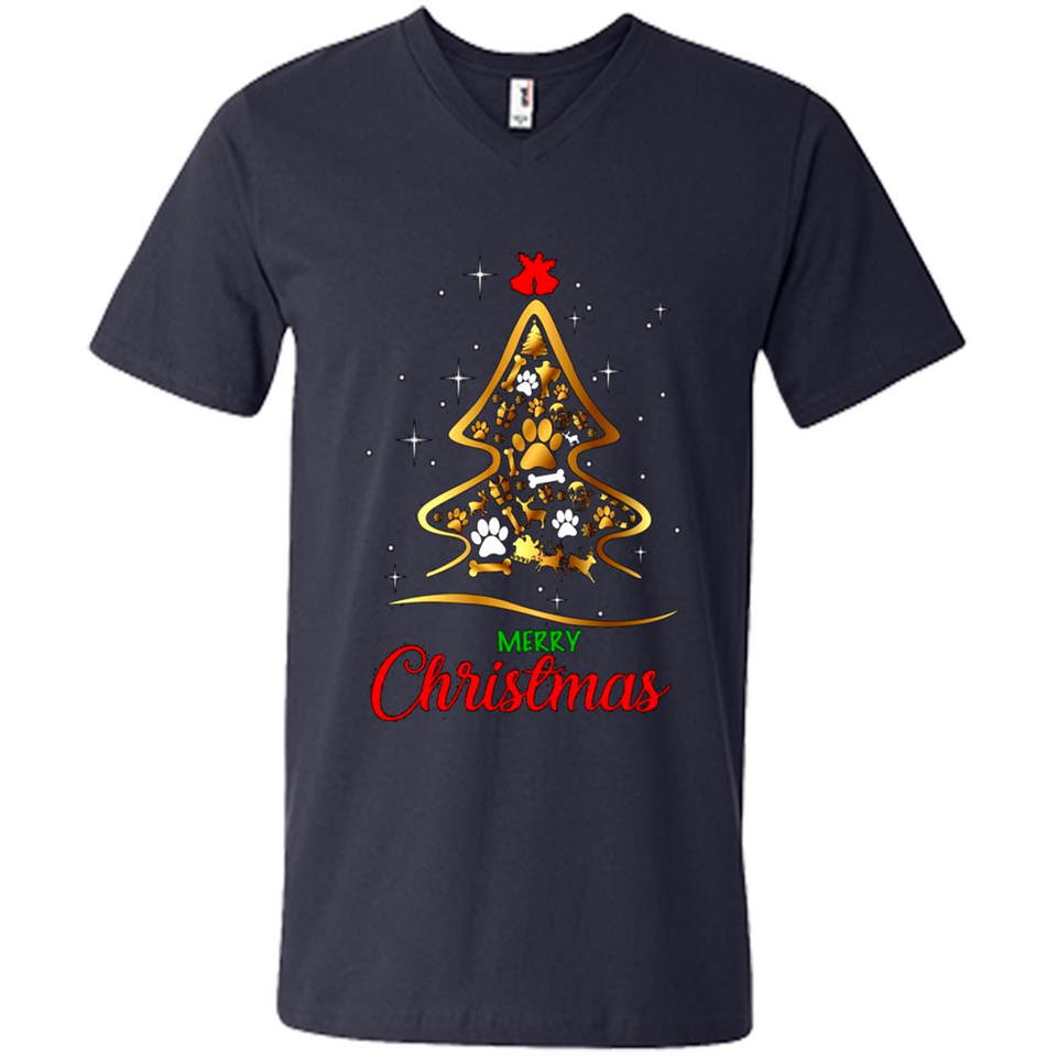 Merry Christmas Dogs Christmas Tree sweater PINGPONG