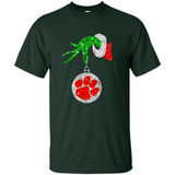 Amazing tee Clemson Tigers Glitter Grinch Monogram Ornament Christmas Gift - Sao chép - Shirt