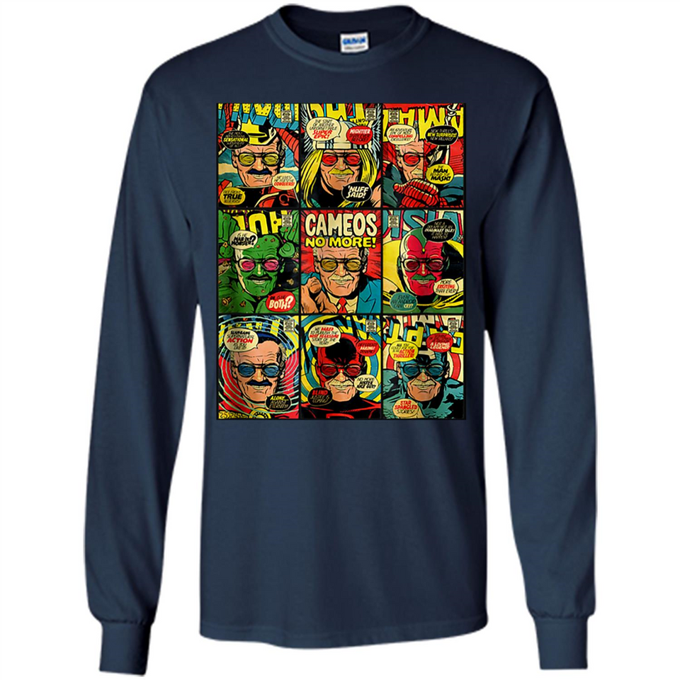 Stan Lee Cosplay Superheroes Shirt Ladies' Boyfriend