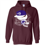 Jack Skellington The Nightmare Before Christmas-Rams Football - Hoodie