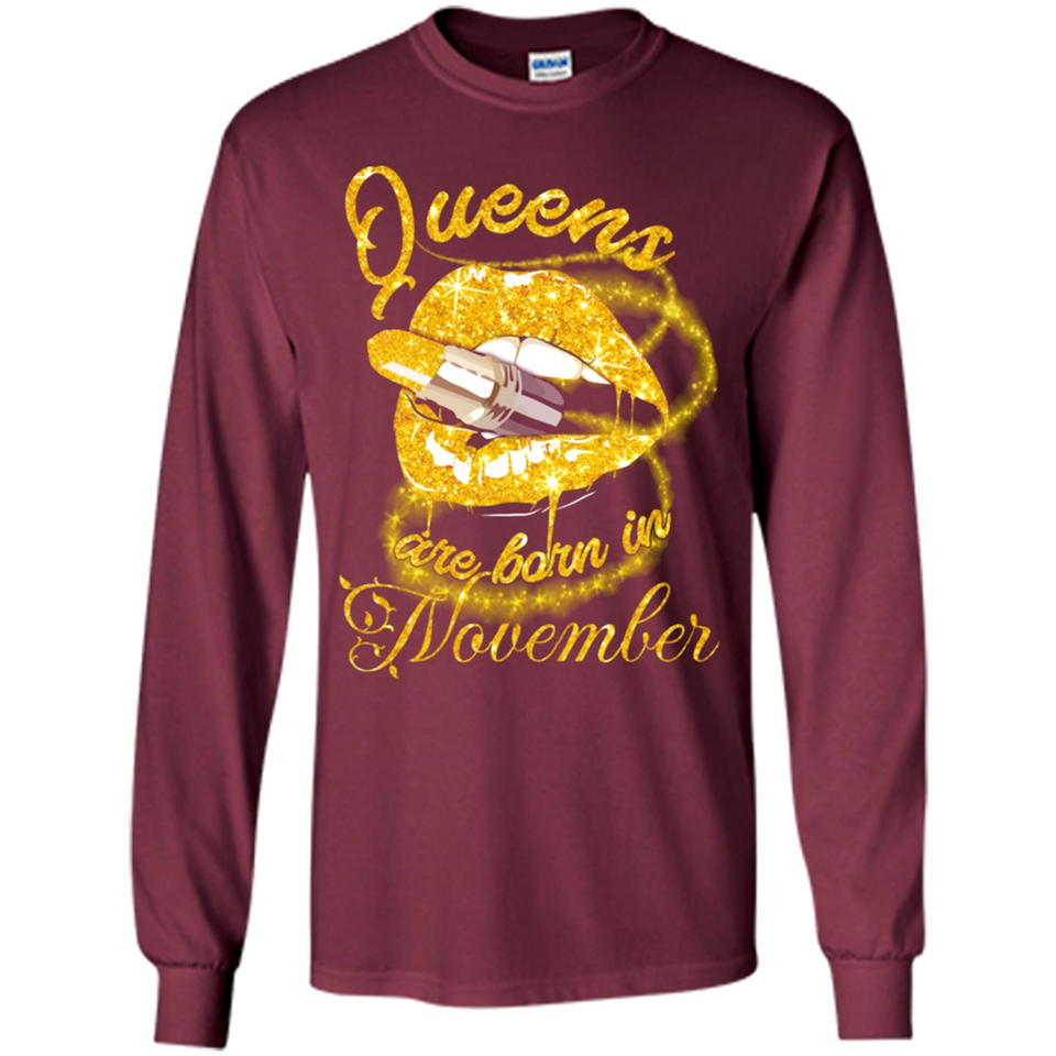Queens Are Born In November Sexy Lips Lipstick