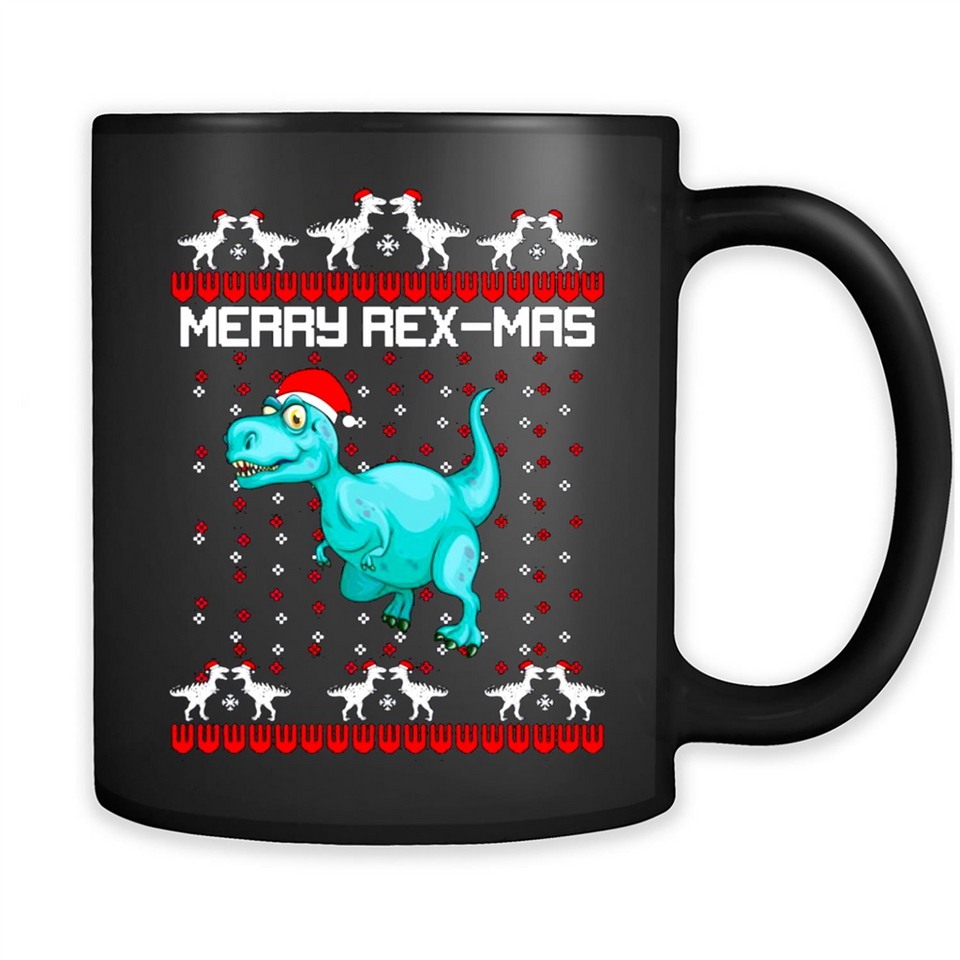 Merry Rexmas Christmas Sweatshirt PINGPONG