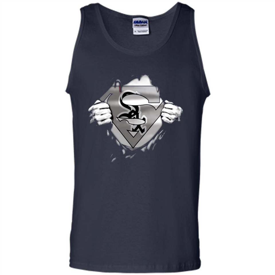 Chicago White Sox And Superman Fans - Tank Top