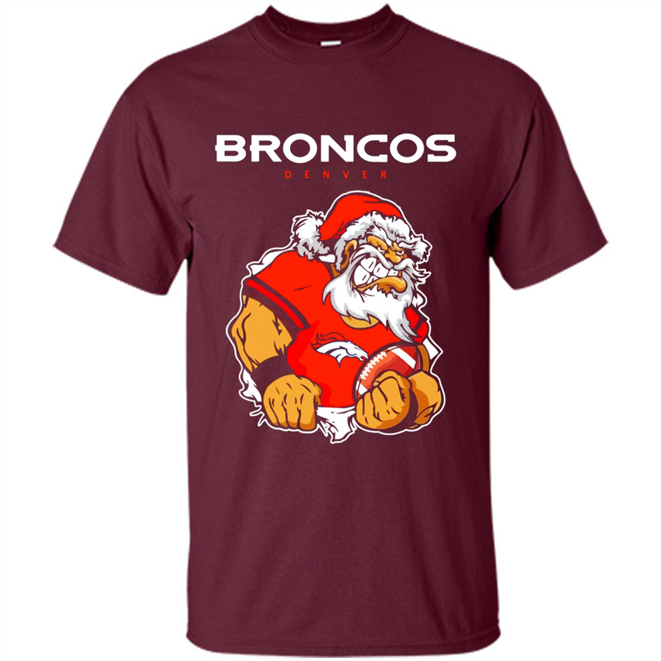 Grumpy Santa Claus Broncos Denver Football Team PINGPONG