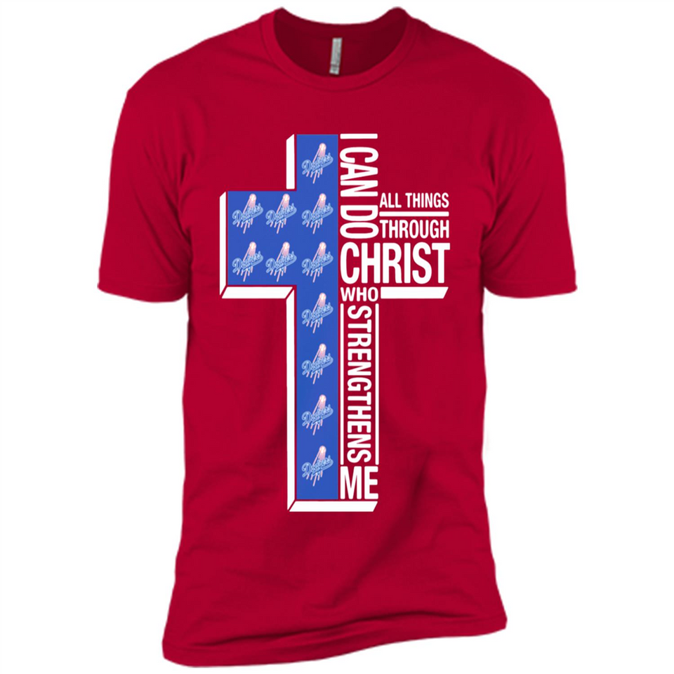 MLB Los Angeles Dodgers I Can Do All Things Through Christ Who Strengthens Me