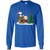 Arizona Cardinals Snoopy The Peanuts Movie Christmas Football Super Bowl pingpong - Long Sleeve T-Shirt