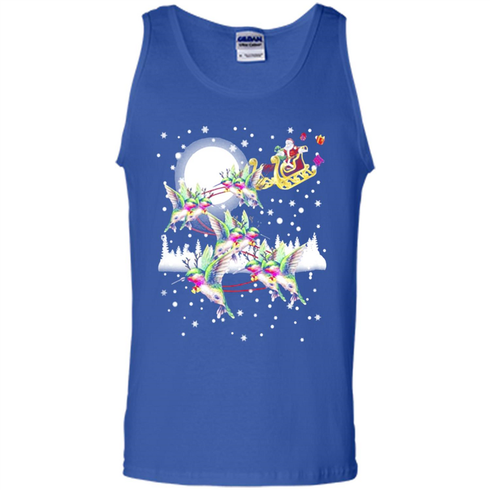 Hummingbird Santa Sleigh - Tank Top