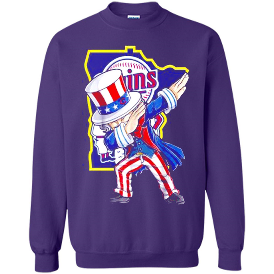MLB MINNESOTA TWINS UNCLE SAM DABBING INDEPENDENCE DAY