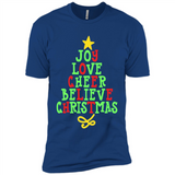 Joy Love Cheer Believe Christmas Tree