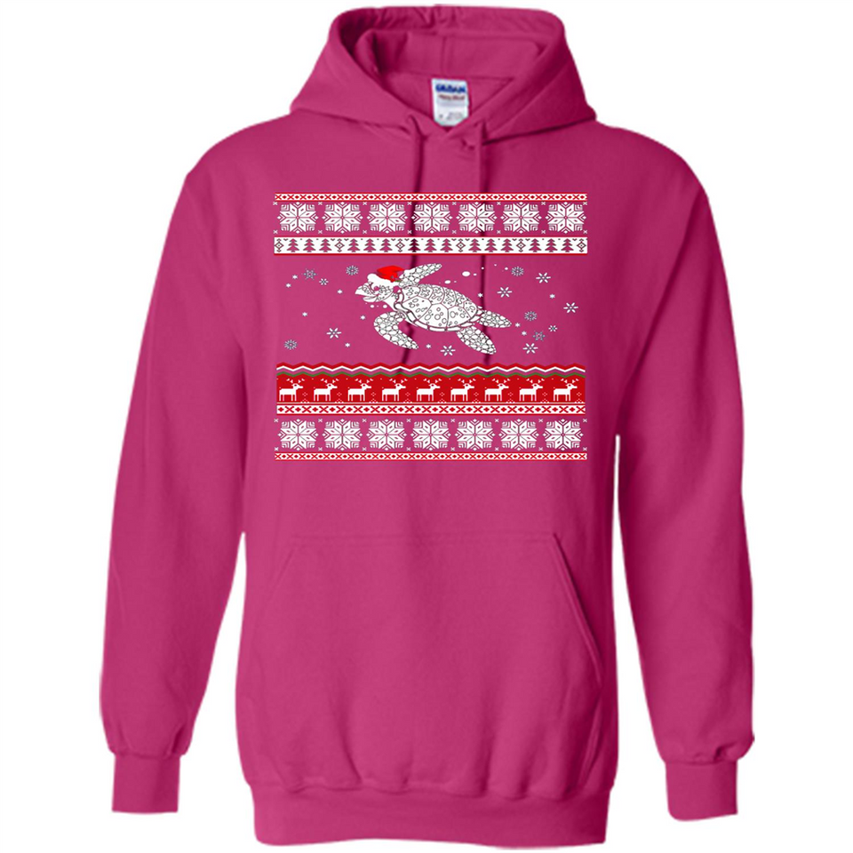 Sea Turtle Ugly Christmas T-Shirt - Hoodie