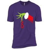 Funny Grinch Hand Holding Electrician Ornament Christmas PING PONG