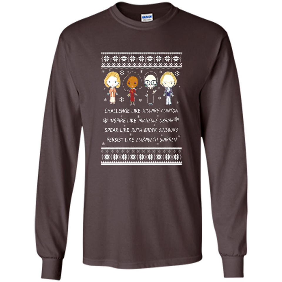 Nasty Women Michelle Hillary Warren Bader Christmas PINGPONG