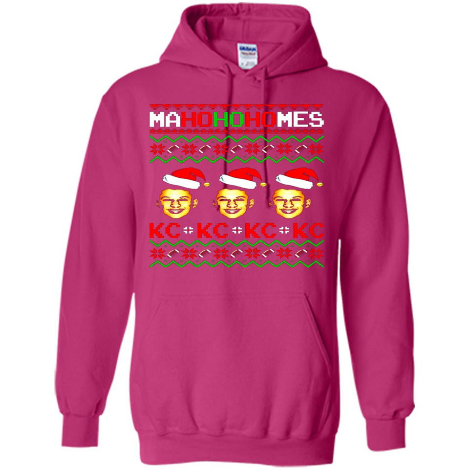Patrick Mahomes Ma Ho Ho Homes Christmas sweatshirt PINGPONG - Hoodie