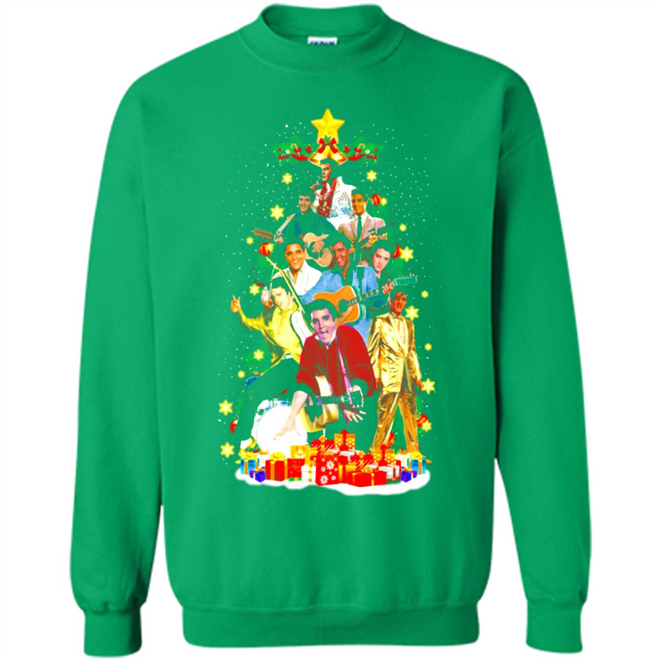 Glitter Rhinestone Christmas Elvis Presley Christmas PING PONG