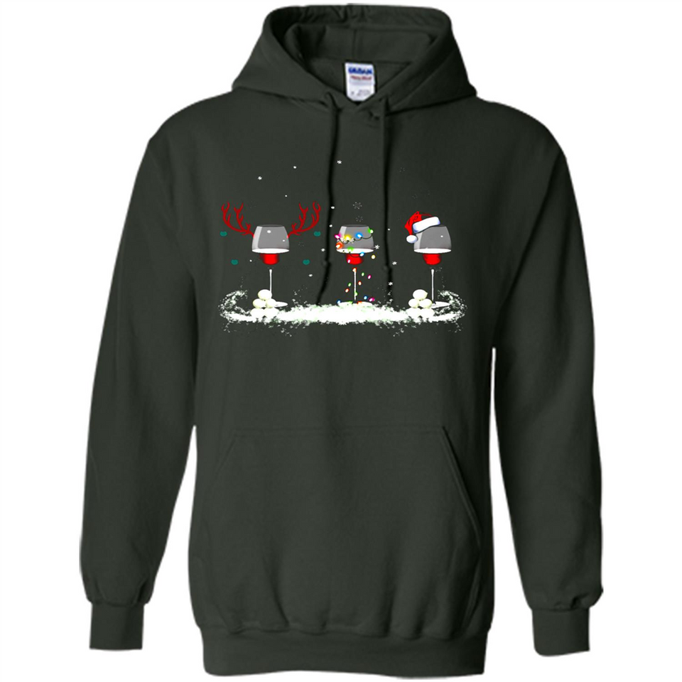 Christmas Red Wine - Merry Xmas T-Shirt - Hoodie