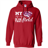 Tennessee Titans Football My Heart is on that Field - Hoodie