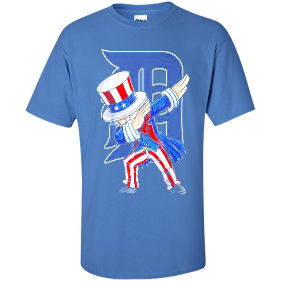 MLB DETROIT TIGERS UNCLE SAM DABBING INDEPENDENCE DAY