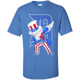 MLB DETROIT TIGERS UNCLE SAM DABBING INDEPENDENCE DAY