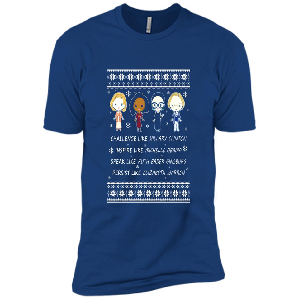 Nasty Women Michelle Hillary Warren Bader Christmas PINGPONG