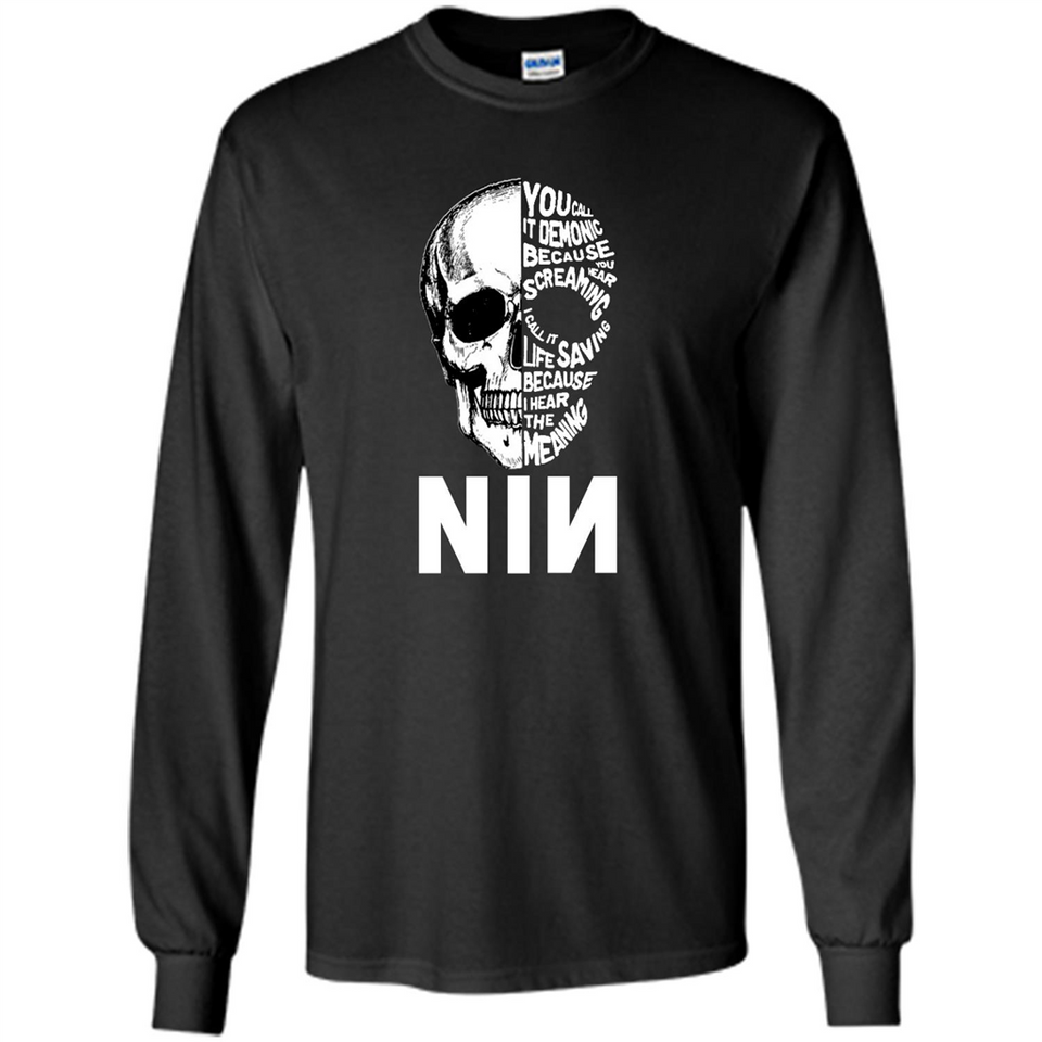 you call it demonic because you hear the screaming NIN