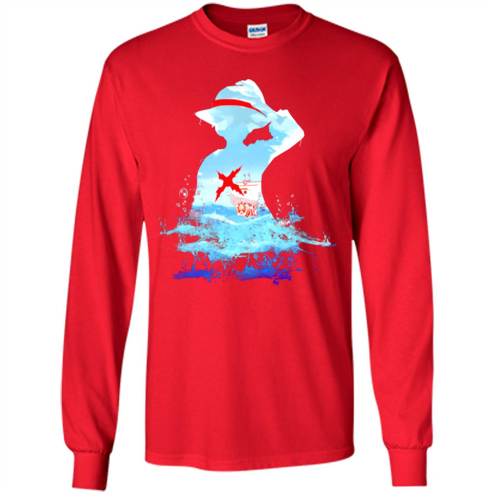 Luffy sea 2 - Long Sleeve T-Shirt