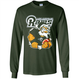 Grumpy Santa Claus Los Angeles Rams Football Team PINGPONG