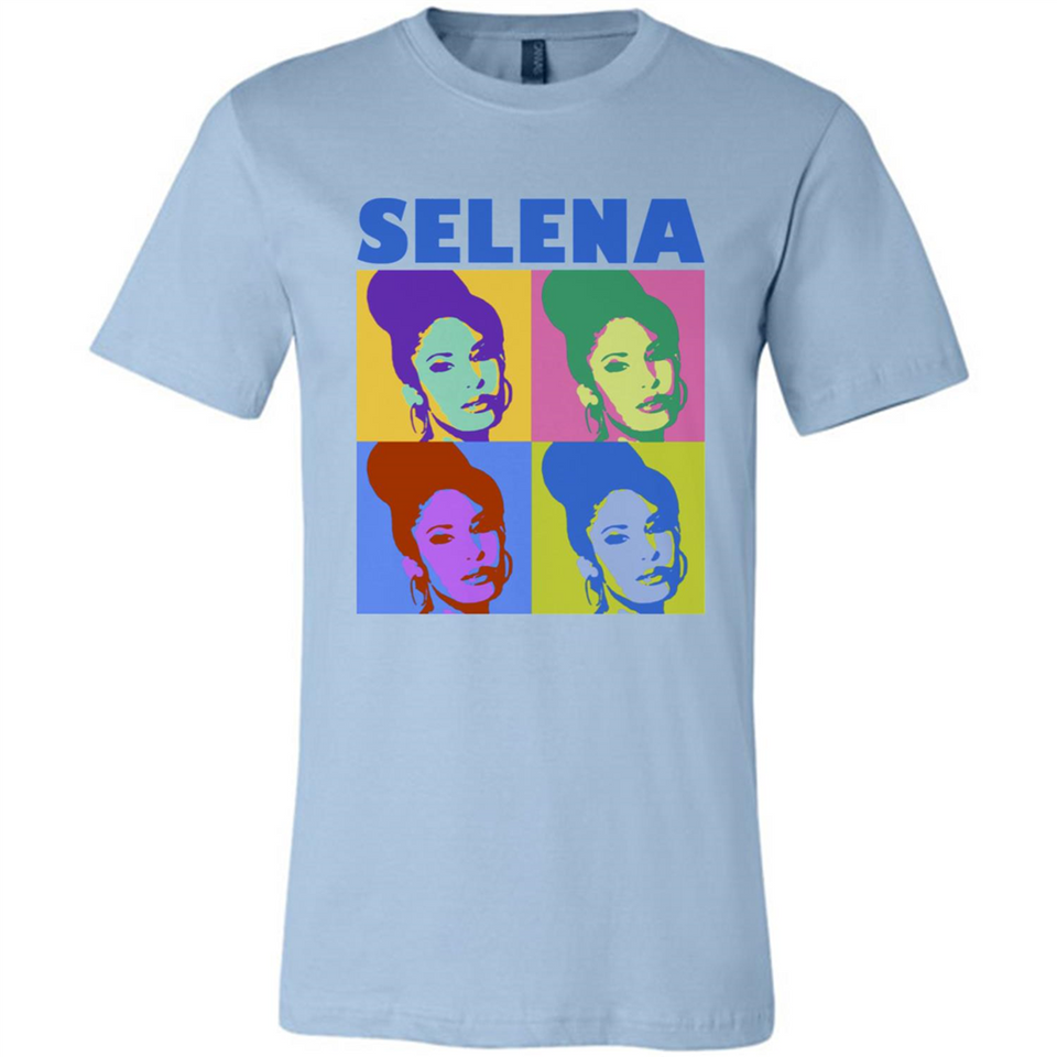 Selena Gomez Light Color - Canvas Unisex T-Shirt