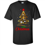 Merry Christmas Dogs Christmas Tree PING PONG